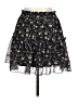 Altar'd State 100% Polyester Floral Black Casual Skirt Size L - photo 2