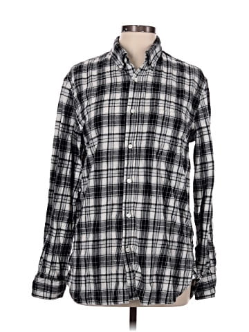 Brandy Melville Long Sleeve Button-Down Shirt (view 1)