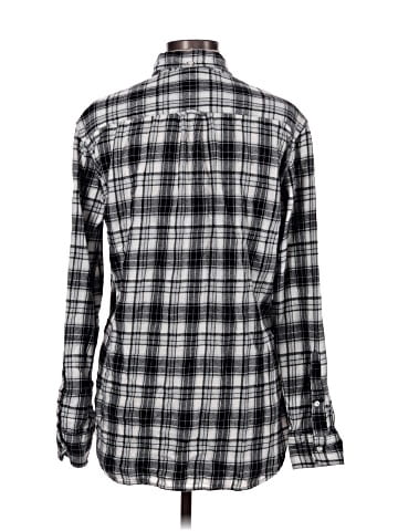 Brandy Melville Long Sleeve Button-Down Shirt (view 2)