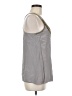 Love Sam 100% Silk Silver Blouse Size M - photo 4