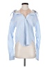 Assorted Brands Blue Long Sleeve Blouse Size S - photo 1