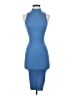 Babaton Solid Blue Cocktail Dress Size XS - photo 1