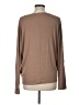 MIHOLL Brown Long Sleeve Top Size L - photo 2
