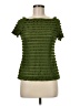 AB Studio Green Short Sleeve Top Size M - photo 1