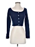 Ten Sixty Sherman Blue Long Sleeve Top Size S - photo 1