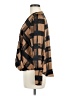 Halogen 100% Polyester Brown Long Sleeve Blouse Size M - photo 5