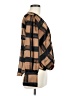 Halogen 100% Polyester Brown Long Sleeve Blouse Size M - photo 4