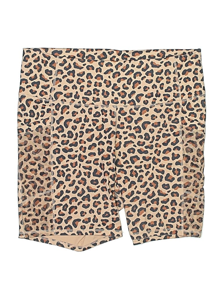 Pre-owned Fabletics Shorts In Tan