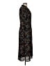 DR2 100% Polyester Print Black Casual Dress Size M - photo 4