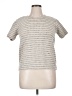Croft & Barrow 100% Cotton Silver Ivory Pullover Sweater Size XL - photo 1
