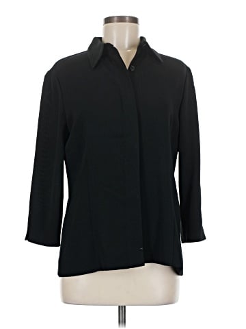 Garfield & Marks 3/4 Sleeve Button-Down Shirt (view 1)