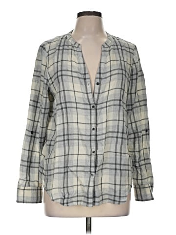 CALVIN KLEIN JEANS Long Sleeve Blouse (view 1)