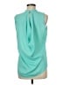 Truth NYC 100% Polyester Teal Sleeveless Blouse Size M - photo 2
