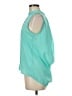Truth NYC 100% Polyester Teal Sleeveless Blouse Size M - photo 5