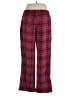 Ugg 100% Cotton Plaid Red Casual Pants Size XL - photo 2