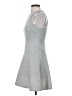 Tibi Silver Cocktail Dress Size 0 - photo 5