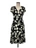 Chadwicks Paisley Black Casual Dress Size 6 - photo 1
