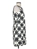 Assorted Brands Graphic Ivory Cocktail Dress Size 4 - photo 4