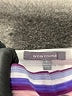 Wow Couture Stripes Purple Casual Skirt Size S - photo 4