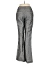 Ann Taylor LOFT Chevron-herringbone Gray Linen Pants Size 0 - photo 2
