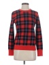 Equipment 100% Wool Plaid Red Wool Pullover Sweater Size XS - photo 1