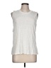 Fabletics Silver Sleeveless T-Shirt Size L - photo 1