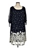 Siren Lily 100% Polyester Stars Blue Casual Dress Size M - photo 1