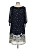 Siren Lily 100% Polyester Stars Blue Casual Dress Size M - photo 2