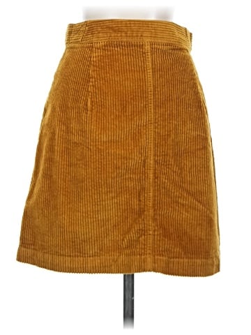 Madewell Corduroy A-Line Mini Skirt: Patch Pocket Edition (view 2)