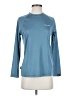 Timberland 100% Polyester Blue Long Sleeve T-Shirt Size XS - photo 1