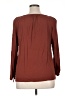 Point Sur 100% Viscose Brown Long Sleeve Blouse Size XL - photo 2