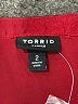 Torrid 100% Polyester Burgundy 3/4 Sleeve Blouse Size 2X Plus (2) - photo 7