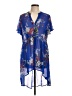 Torrid 100% Polyester Blue Kimono Size Lg Plus (0) - photo 1