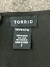 Torrid 100% Polyester Black Short Sleeve Blouse Size 2X Plus (2) - photo 7