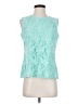 Jones Studio Teal Sleeveless Blouse Size S - photo 1