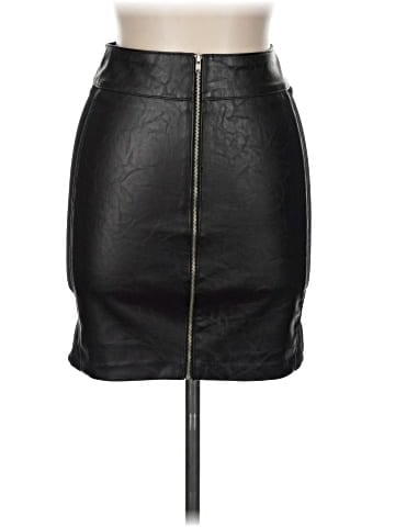Forever 21 Faux Leather Skirt (view 1)