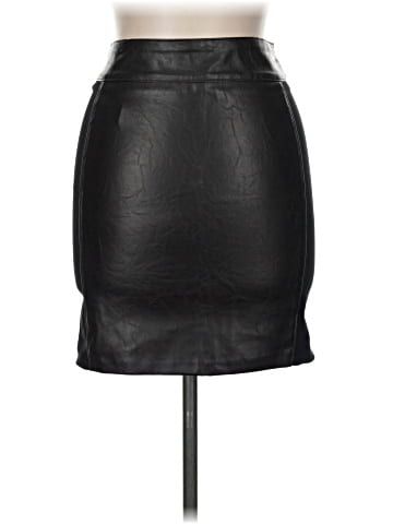 Forever 21 Faux Leather Skirt (view 2)