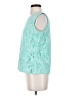 Jones Studio Teal Sleeveless Blouse Size S - photo 5