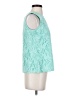 Jones Studio Teal Sleeveless Blouse Size S - photo 4