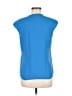 J.Crew 100% Polyester Blue Sleeveless Blouse Size 6 - photo 2