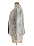 Nine West Stripes Gray Blazer Size 10 - photo 5