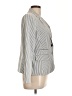 Nine West Stripes Gray Blazer Size 10 - photo 4