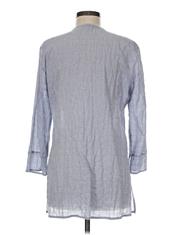 Eileen Fisher 3/4 Sleeve Button-Down Shirt (view 2)