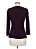 Cache Purple 3/4 Sleeve Top Size M - photo 2