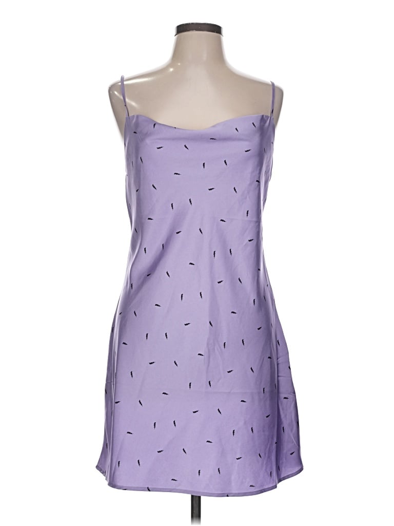 Pre-owned Forever 21 Cocktail Dress In Purple