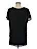 Soprano 100% Polyester Black Short Sleeve Top Size M - photo 2