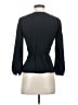 J.Crew 100% Polyester Black 3/4 Sleeve Blouse Size 2 (petite) - photo 2
