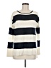 Vince. Stripes Ivory Wool Pullover Sweater Size M - photo 1