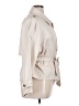 3rd + Malt 100% Polyester Ivory Trenchcoat Size 1X - photo 4