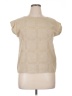 Assorted Brands Tweed Tan Short Sleeve Turtleneck Size 17 - photo 1